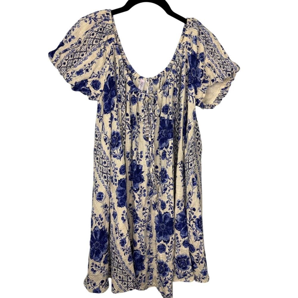 Urban Outfitters Out From Under Amara Cotton-Blend Slip Mini Dress Medium NWT
